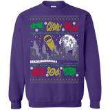Sweatshirts Purple / Small UGLY BATMAN Crewneck Sweatshirt