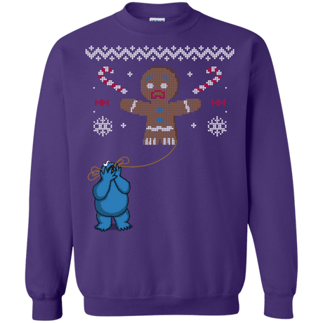 Sweatshirts Purple / S Ugly Cookie Crewneck Sweatshirt