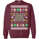 Sweatshirts Maroon / Small UGLY FALLOUT Crewneck Sweatshirt