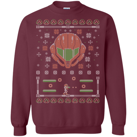 Sweatshirts Maroon / Small Ugly Samus Sweater Crewneck Sweatshirt