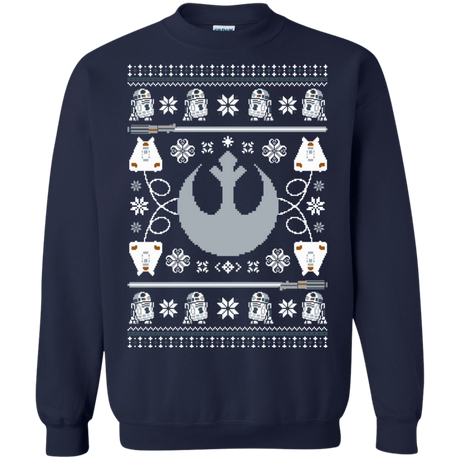 Sweatshirts Navy / Small UGLY STAR WARS ALLIANCE Crewneck Sweatshirt