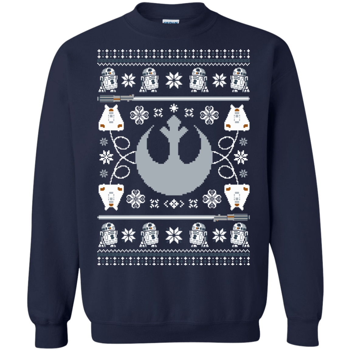 Sweatshirts Navy / Small UGLY STAR WARS ALLIANCE Crewneck Sweatshirt