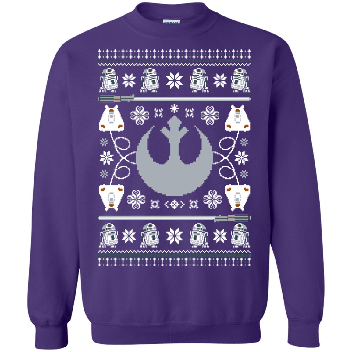 Sweatshirts Purple / Small UGLY STAR WARS ALLIANCE Crewneck Sweatshirt