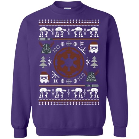 Sweatshirts Purple / Small UGLY STAR WARS EMPIRE Crewneck Sweatshirt