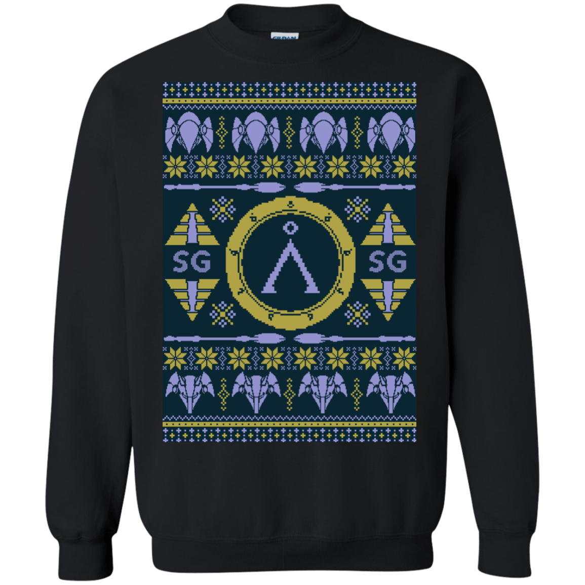 Sweatshirts Black / Small UGLY STARGATE Crewneck Sweatshirt