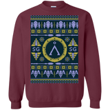 Sweatshirts Maroon / Small UGLY STARGATE Crewneck Sweatshirt