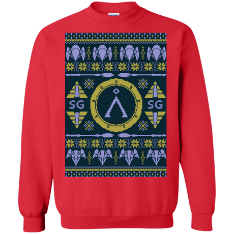 Sweatshirts Red / Small UGLY STARGATE Crewneck Sweatshirt