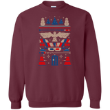 Sweatshirts Maroon / Small Ugly Who Sweater Crewneck Sweatshirt