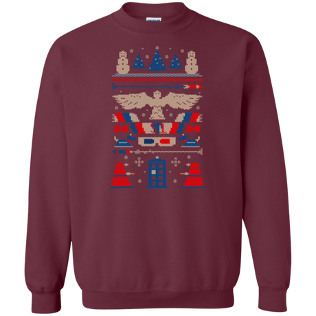 Sweatshirts Maroon / Small Ugly Who Sweater Crewneck Sweatshirt