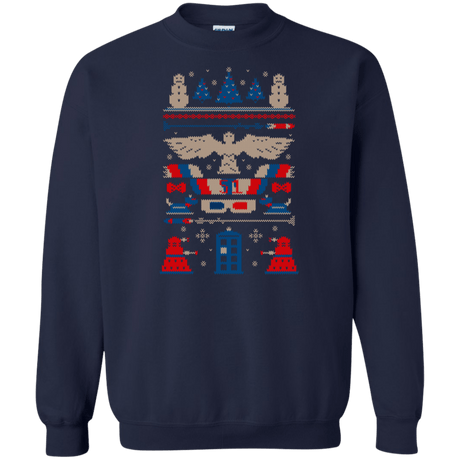 Sweatshirts Navy / Small Ugly Who Sweater Crewneck Sweatshirt