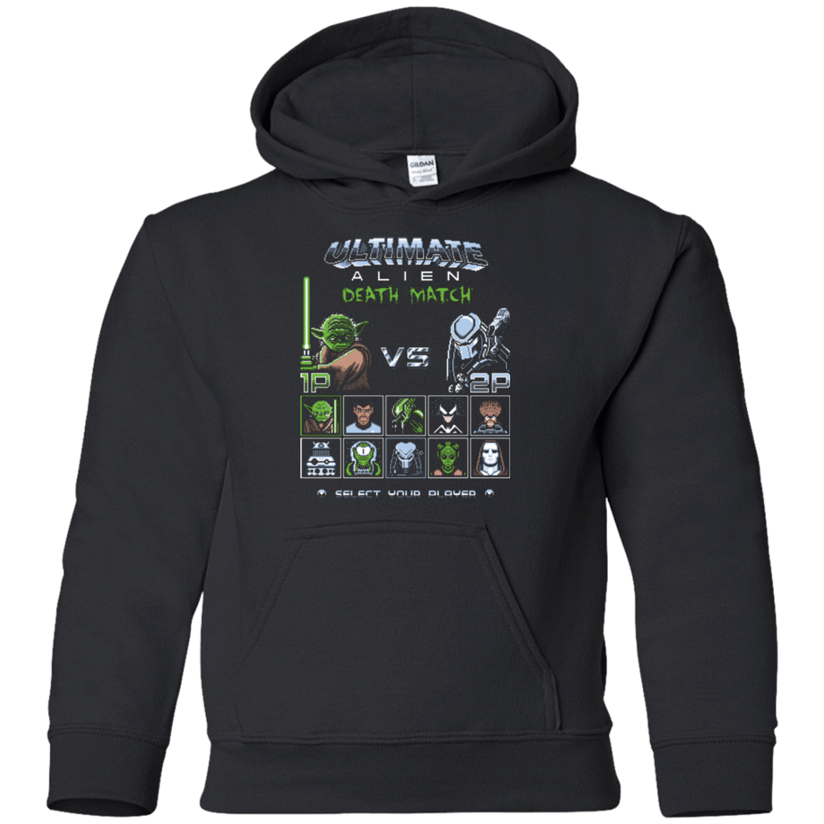 Sweatshirts Black / YS Ultimate alien deathmatch Youth Hoodie