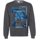 Sweatshirts Dark Heather / Small ULTIMATE BLUE PRINT Crewneck Sweatshirt