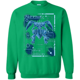 Sweatshirts Irish Green / Small ULTIMATE BLUE PRINT Crewneck Sweatshirt