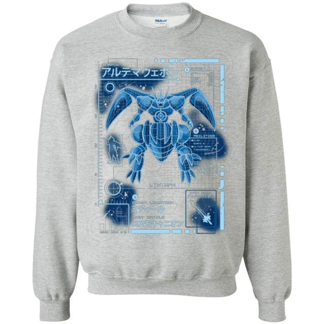 Sweatshirts Sport Grey / Small ULTIMATE BLUE PRINT Crewneck Sweatshirt
