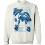 Sweatshirts White / Small ULTIMATE BLUE PRINT Crewneck Sweatshirt
