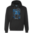 Sweatshirts Black / Small ULTIMATE BLUE PRINT Premium Fleece Hoodie