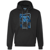 Sweatshirts Black / Small ULTIMATE BLUE PRINT Premium Fleece Hoodie
