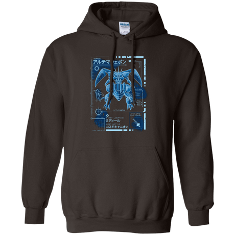 Sweatshirts Dark Chocolate / Small ULTIMATE BLUE PRINT Pullover Hoodie