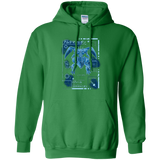 Sweatshirts Irish Green / Small ULTIMATE BLUE PRINT Pullover Hoodie