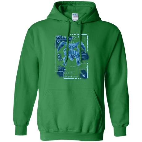 Sweatshirts Irish Green / Small ULTIMATE BLUE PRINT Pullover Hoodie