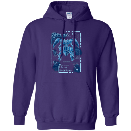 Sweatshirts Purple / Small ULTIMATE BLUE PRINT Pullover Hoodie