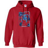 Sweatshirts Red / Small ULTIMATE BLUE PRINT Pullover Hoodie