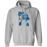 Sweatshirts Sport Grey / Small ULTIMATE BLUE PRINT Pullover Hoodie