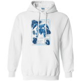 Sweatshirts White / Small ULTIMATE BLUE PRINT Pullover Hoodie
