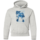 Sweatshirts Ash / YS ULTIMATE BLUE PRINT Youth Hoodie