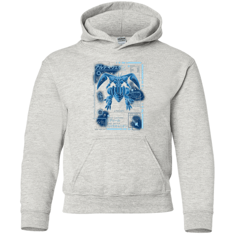 Sweatshirts Ash / YS ULTIMATE BLUE PRINT Youth Hoodie