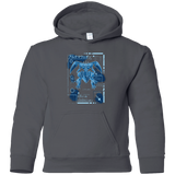 Sweatshirts Charcoal / YS ULTIMATE BLUE PRINT Youth Hoodie
