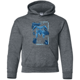 Sweatshirts Dark Heather / YS ULTIMATE BLUE PRINT Youth Hoodie