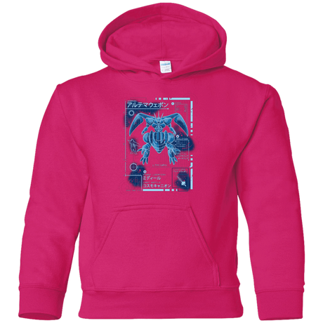 Sweatshirts Heliconia / YS ULTIMATE BLUE PRINT Youth Hoodie
