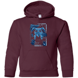 Sweatshirts Maroon / YS ULTIMATE BLUE PRINT Youth Hoodie