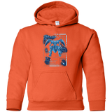Sweatshirts Orange / YS ULTIMATE BLUE PRINT Youth Hoodie