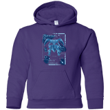 Sweatshirts Purple / YS ULTIMATE BLUE PRINT Youth Hoodie