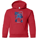 Sweatshirts Red / YS ULTIMATE BLUE PRINT Youth Hoodie