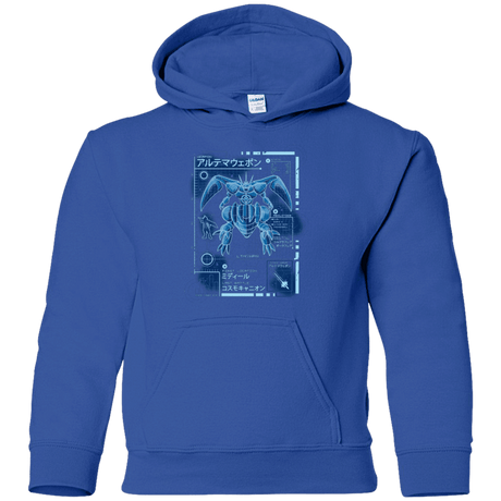 Sweatshirts Royal / YS ULTIMATE BLUE PRINT Youth Hoodie