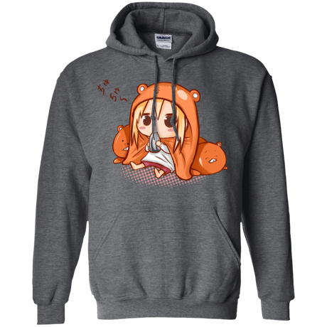 Sweatshirts Dark Heather / Small Umaru Chan Pullover Hoodie