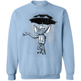 Sweatshirts Light Blue / Small Umbrella Banksy Crewneck Sweatshirt