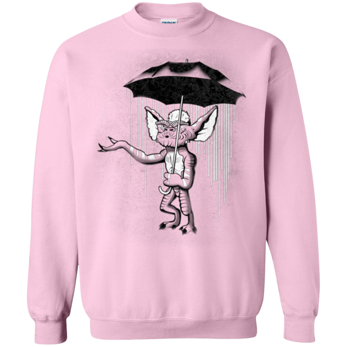 Sweatshirts Light Pink / Small Umbrella Banksy Crewneck Sweatshirt