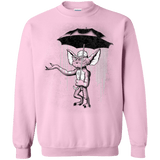 Sweatshirts Light Pink / Small Umbrella Banksy Crewneck Sweatshirt