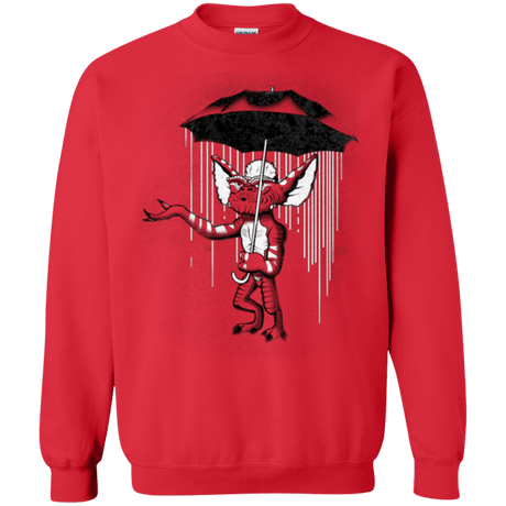 Sweatshirts Red / Small Umbrella Banksy Crewneck Sweatshirt