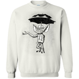 Sweatshirts White / Small Umbrella Banksy Crewneck Sweatshirt