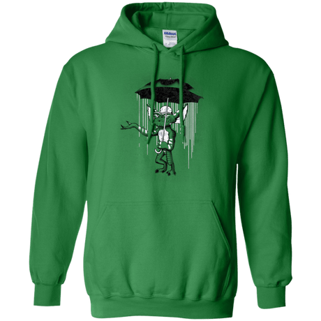 Sweatshirts Irish Green / Small Umbrella Banksy Pullover Hoodie