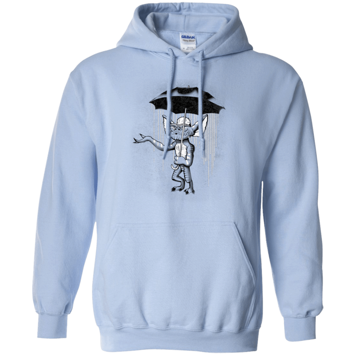 Sweatshirts Light Blue / Small Umbrella Banksy Pullover Hoodie