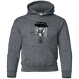 Sweatshirts Dark Heather / YS Umbrella Banksy Youth Hoodie