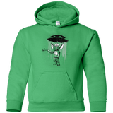 Sweatshirts Irish Green / YS Umbrella Banksy Youth Hoodie