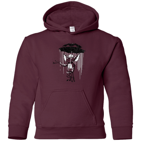 Sweatshirts Maroon / YS Umbrella Banksy Youth Hoodie
