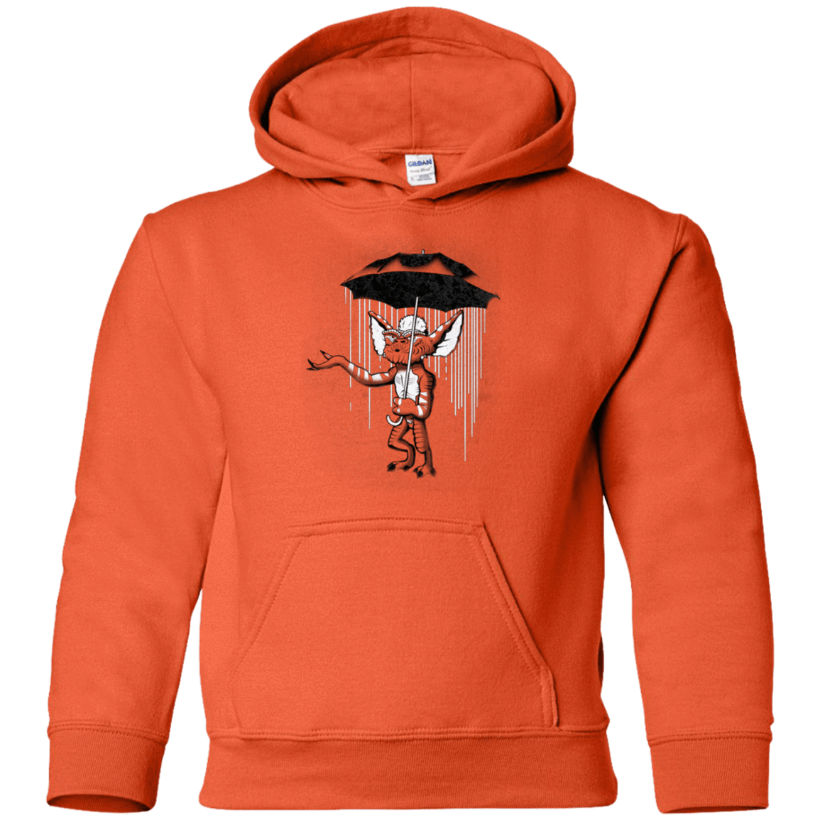 Sweatshirts Orange / YS Umbrella Banksy Youth Hoodie